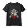 Grande Ramen Anime Kawaii Kawaii Cat Gifts Maglietta - Regalo Unico per Amanti di Gatti, Ramen e Anime - Ideale per Compleanno o Natale