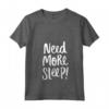 Donna Need More Sleep Maglietta con Collo a V - Leggera e Comoda by HapTiger