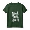 Donna Need More Sleep Maglietta con Collo a V - Leggera e Comoda by HapTiger