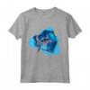 Official HapTiger Lilo & Stitch Tropical Breakout Maglietta - Family Graphic Tee Shirts for Boys, Girls, Men, and Women.