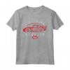 Disney and HapTiger's Cars Lightning McQueen Rust-Eze Logo Maglietta - Official PIXAR Merchandise for Boys, Girls, Men, and Women