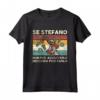 Se Stefano non può aggiustarlo nessuno può farlo - Maglietta Personalizzata Compleanno Stefano - Regalo Unico per Natale o Altre Festività