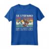 Se Stefano non può aggiustarlo nessuno può farlo - Maglietta Personalizzata Compleanno Stefano - Regalo Unico per Natale o Altre Festività