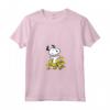 HapTiger - Festa Snoopy Maglietta con Collo a V - Licenza Ufficiale - Ideale per Collezionisti - PPNT-0035