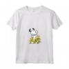 HapTiger - Festa Snoopy Maglietta con Collo a V - Licenza Ufficiale - Ideale per Collezionisti - PPNT-0035