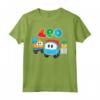 Il curioso dumper LEO, Lifty e Scoop - Maglietta divertente per bambini - Ideale come regalo educativo - Cartoni animati per bambini piccoli