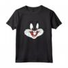 Looney Tunes Bugs Bunny Face Maglietta - Officially Licensed Tee with Classic WB Characters - Perfect for Fans of Cartoon Merchandise