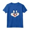 Looney Tunes Bugs Bunny Face Maglietta - Officially Licensed Tee with Classic WB Characters - Perfect for Fans of Cartoon Merchandise