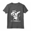 Schnauzer Cute Dabbing T-Shirt Divertente Dab Dance Gift Shirt Maglietta - Personalizzata per Amanti dei Cani Schnauzer