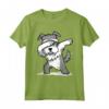 Schnauzer Cute Dabbing T-Shirt Divertente Dab Dance Gift Shirt Maglietta - Personalizzata per Amanti dei Cani Schnauzer