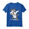 Schnauzer Cute Dabbing T-Shirt Divertente Dab Dance Gift Shirt Maglietta - Personalizzata per Amanti dei Cani Schnauzer