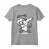 Schnauzer Cute Dabbing T-Shirt Divertente Dab Dance Gift Shirt Maglietta - Personalizzata per Amanti dei Cani Schnauzer