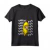 Donna Happy Banana Cat Meme - Maglietta con Collo a V per Amanti dei Gatti - Felice Banana Cat Meme Design