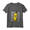 Donna Happy Banana Cat Meme - Maglietta con Collo a V per Amanti dei Gatti - Felice Banana Cat Meme Design