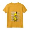 Donna Happy Banana Cat Meme - Maglietta con Collo a V per Amanti dei Gatti - Felice Banana Cat Meme Design