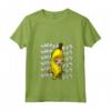 Donna Happy Banana Cat Meme - Maglietta con Collo a V per Amanti dei Gatti - Felice Banana Cat Meme Design
