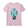 HapTiger: Camicia Ghost Cat - Maglietta Divertente per Fan di Gatti Fantasma - Taglio Classico