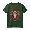 Sleigher - Maglietta Natale Babbo Natale Rock Metal - Ideale per Appassionati di Musica Hard Rock e Regalo per Papà e Adolescenti