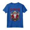Sleigher - Maglietta Natale Babbo Natale Rock Metal - Ideale per Appassionati di Musica Hard Rock e Regalo per Papà e Adolescenti
