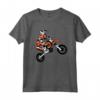 Kids Motocross Motorcycle Racing - T-shirt per bambini appassionati di Motocross - Ideale per Compleanno, Natale, o Pasqua