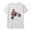 Kids Motocross Motorcycle Racing - T-shirt per bambini appassionati di Motocross - Ideale per Compleanno, Natale, o Pasqua
