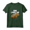 Ok, tiro su Capybara - Divertente Maglietta Capybara Lover Dank Meme - Ideale per gli Amanti degli Animali