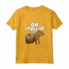 Ok, tiro su Capybara - Divertente Maglietta Capybara Lover Dank Meme - Ideale per gli Amanti degli Animali