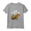 Ok, tiro su Capybara - Divertente Maglietta Capybara Lover Dank Meme - Ideale per gli Amanti degli Animali