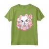 Carino Kawaii Gatto Boba Tea Bubble Tea Anime Giapponese Rosa Neko Maglietta - Ideale per gli Amanti degli Anime e del Tè Boba