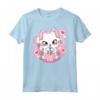 Carino Kawaii Gatto Boba Tea Bubble Tea Anime Giapponese Rosa Neko Maglietta - Ideale per gli Amanti degli Anime e del Tè Boba