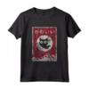 Kawaii Cat Japanese Black Anime Cat T-Shirt - Fun Cartoon Design for Cat Lovers - Ideal Gift for Cat Ladies