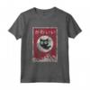 Kawaii Cat Japanese Black Anime Cat T-Shirt - Fun Cartoon Design for Cat Lovers - Ideal Gift for Cat Ladies