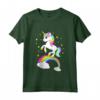 Bambino Unicorno Colorato - Maglia Manica Corta per Bambina e Ragazza - Ideale per Regalo di Compleanno