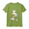 Bambino Unicorno Colorato - Maglia Manica Corta per Bambina e Ragazza - Ideale per Regalo di Compleanno
