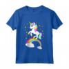 Bambino Unicorno Colorato - Maglia Manica Corta per Bambina e Ragazza - Ideale per Regalo di Compleanno