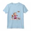 Kidding around Masha Maglietta - Leggera e Taglio Classico per Bambini - Acquista Online Maglietta Divertente per Bambini