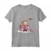 Kidding around Masha Maglietta - Leggera e Taglio Classico per Bambini - Acquista Online Maglietta Divertente per Bambini