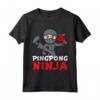 Pingpong Ninja Abbigliamento da Ping Pong - Maglietta per Ping Pong - Ideale per Regali e Occasioni Sportive