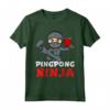 Pingpong Ninja Abbigliamento da Ping Pong - Maglietta per Ping Pong - Ideale per Regali e Occasioni Sportive