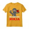 Pingpong Ninja Abbigliamento da Ping Pong - Maglietta per Ping Pong - Ideale per Regali e Occasioni Sportive