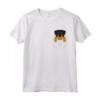 Grafico Pocket Rottweiler - Maglietta per Amanti dei Cani Rottweiler - Regalo Unico