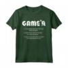 Game'r Divertente - Maglietta Gamer Definizione Videogiochi Ragazzi - Leggera e alla Moda