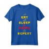 Giapponese Eat Sleep Anime Repeat - Manga Kawaii Otaku Kanji Maglietta - Ideale per gli amanti degli Anime e della Cultura Giapponese
