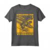 HapTiger - Screaming For Vengeance Gold Square Maglietta Official Merchandise for Men, Women, Girls, Boys - 40th Anniversary Tee