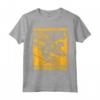 HapTiger - Screaming For Vengeance Gold Square Maglietta Official Merchandise for Men, Women, Girls, Boys - 40th Anniversary Tee