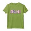 HapTiger Homer D'oh Donut Maglietta - Official Merchandise for The Simpsons Fans - Funny Tee Shirt with Homer Simpson Donut Design