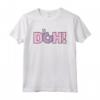 HapTiger Homer D'oh Donut Maglietta - Official Merchandise for The Simpsons Fans - Funny Tee Shirt with Homer Simpson Donut Design