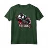 HapTiger Venom Character Profile Scratch Badge Maglietta - Officially Licensed Apparel for Venom Fans - Collectible 15MARV875WB