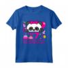 Bambino Panda con Palloncino 7 Anni Ragazza Festa di Compleanno Maglietta - Ideale Regalo di Compleanno per Bambine di 7 Anni