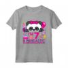 Bambino Panda con Palloncino 7 Anni Ragazza Festa di Compleanno Maglietta - Ideale Regalo di Compleanno per Bambine di 7 Anni